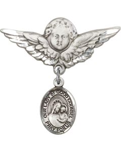 Our Lady of Good Counsel Baby Badge - 9287/0733