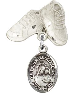 Our Lady of Good Counsel Baby Badge - 9287/5923