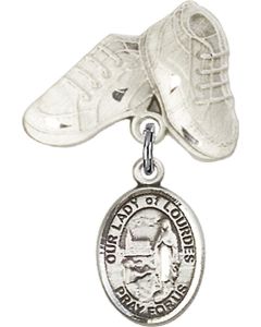 Our Lady of Lourdes Baby Badge - 9288/5923