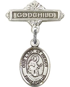 Our Lady of Mercy Baby Badge - 9289/0736