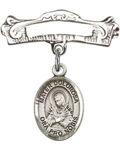 Mater Dolorosa Baby Badge - 9290/0732