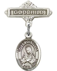 Mater Dolorosa Baby Badge - 9290/0736