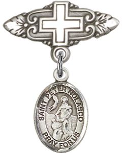 St Peter Nolasco Baby Badge - 9291/0731