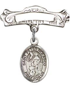 St Peter Nolasco Baby Badge - 9291/0732