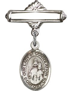 Our Lady of Consolation Baby Badge - 9292/0730