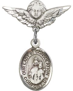 Our Lady of Consolation Baby Badge - 9292/0735