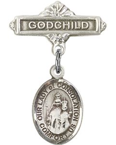 Our Lady of Consolation Baby Badge - 9292/0736