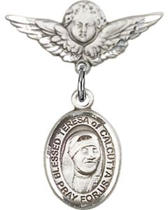 Saint Teresa of Calcutta Baby Badge - 9295/0735
