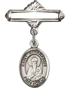 St Athanasius Baby Badge - 9296/0730