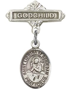 St Lidwina of Schiedam Baby Badge - 9297/0736