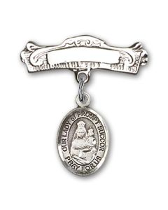 Our Lady of Prompt Succor Baby Badge - 9299/0732