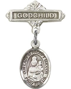 Our Lady of Prompt Succor Baby Badge - 9299/0736