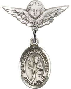 St Joseph of Arimathea Baby Badge - 9300/0735