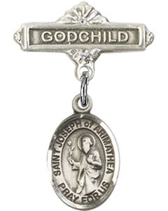 St Joseph of Arimathea Baby Badge - 9300/0736