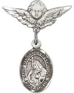 St Margaret of Cortona Baby Badge - 9301/0735