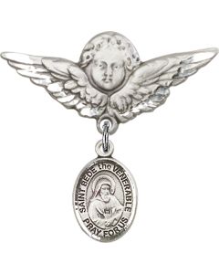 St Bede the Venerable Baby Badge - 9302/0733