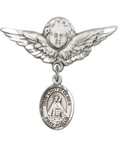 Our Lady of Olives Baby Badge - 9303/0733