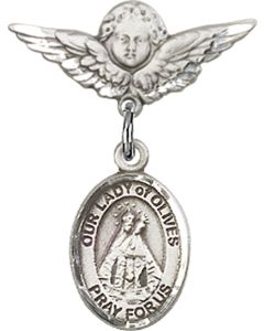 Our Lady of Olives Baby Badge - 9303/0735