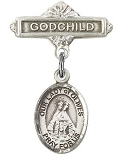 Our Lady of Olives Baby Badge - 9303/0736