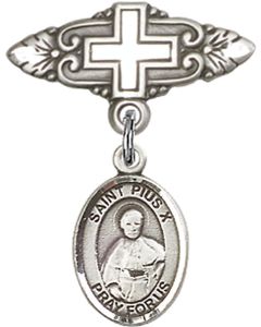 St Pius X Baby Badge - 9305/0731