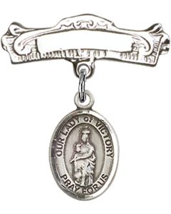 Our Lady of Victory Baby Badge - 9306/0732