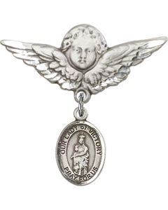 Our Lady of Victory Baby Badge - 9306/0733