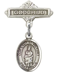 Our Lady of Victory Baby Badge - 9306/0736