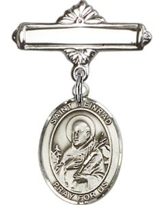 St Meinrad of Einsideln Baby Badge - 9307/0730