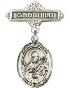 St Meinrad of Einsideln Baby Badge - 9307/0736