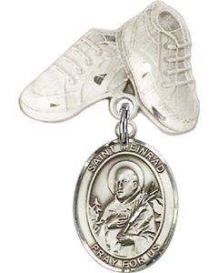 St Meinrad of Einsideln Baby Badge - 9307/5923