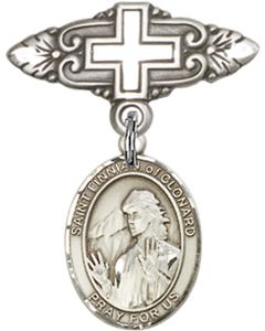 St Finnian of Clonard Baby Badge - 9308/0731