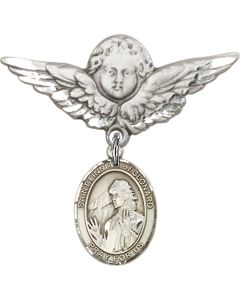 St Finnian of Clonard Baby Badge - 9308/0733