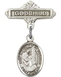 St Elizabeth of the Visitation Baby Badge - 9311/0736