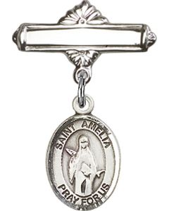 St Amelia Baby Badge - 9313/0730
