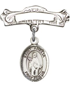 St Amelia Baby Badge - 9313/0732
