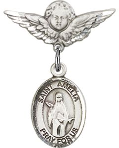 St Amelia Baby Badge - 9313/0735