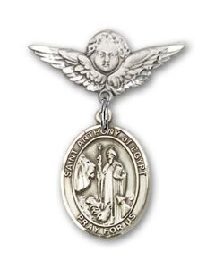 St Anthony of Egypt Baby Badge - 9317/0735