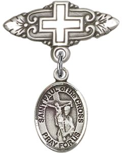 St Paul of the Cross Baby Badge - 9318/0731