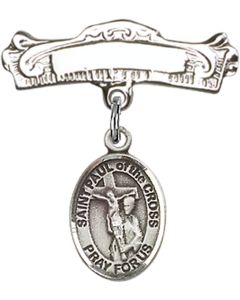 St Paul of the Cross Baby Badge - 9318/0732