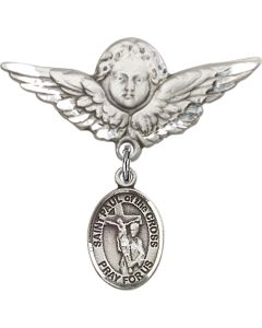 St Paul of the Cross Baby Badge - 9318/0733