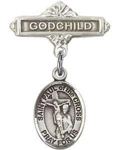 St Paul of the Cross Baby Badge - 9318/0736