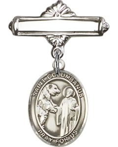 St Columbanus Baby Badge - 9321/0730