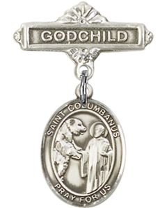 St Columbanus Baby Badge - 9321/0736