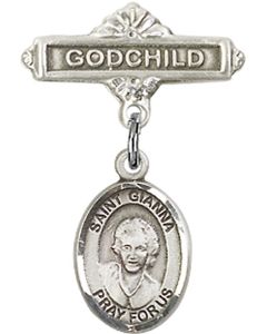 St Gianna Beretta Molla Baby Badge - 9322/0736