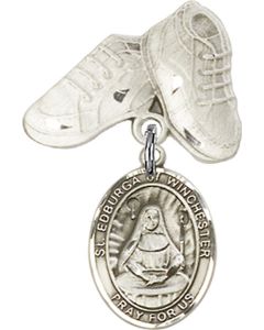 St Edburga of Winchester Baby Badge - 9324/5923