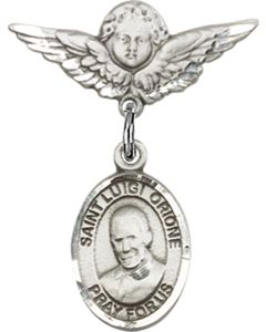 St Luigi Orione Baby Badge - 9326/0735