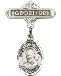 St Luigi Orione Baby Badge - 9326/0736