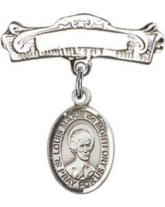 St Louis Marie de Montfort Baby Badge - 9330/0732