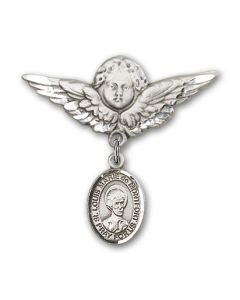 St Louis Marie de Montfort Baby Badge - 9330/0733