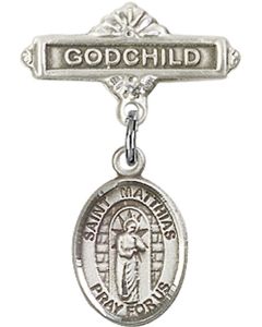 St Matthias the Apostle Baby Badge - 9331/0736